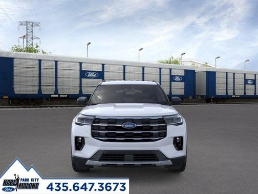 White Metallic 2026 Ford Explorer Active