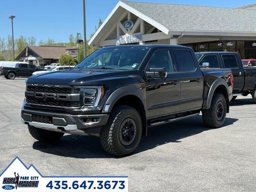Agate Black Metallic 2023 Ford F-150 Raptor