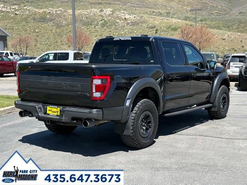 Agate Black Metallic 2023 Ford F-150 Raptor