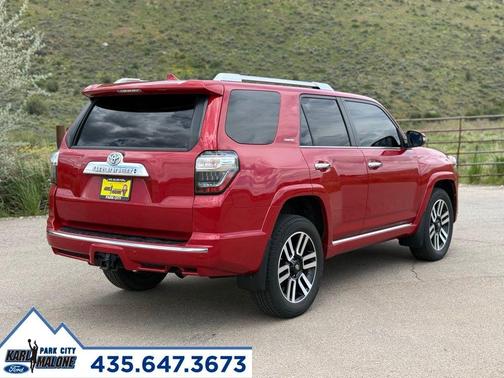 Barcelona Red Metallic 2021 Toyota 4Runner Limited