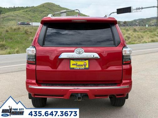 Barcelona Red Metallic 2021 Toyota 4Runner Limited
