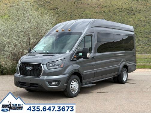 Carbonized Gray Metallic 2026 Ford Transit-350 XLT