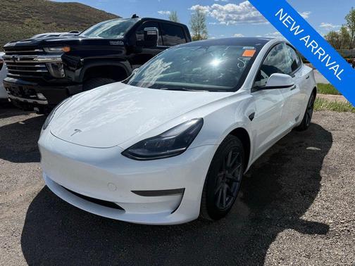 White 2023 Tesla Model 3 Base