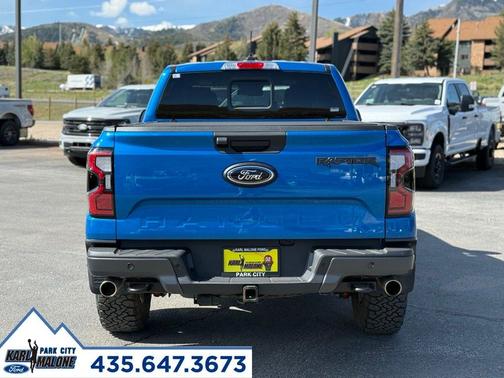 Blue Metallic 2024 Ford Ranger Raptor