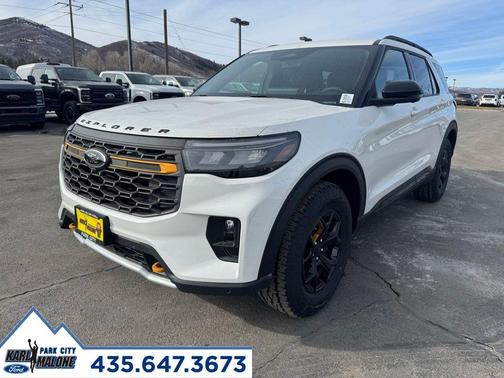 Star White 2026 Ford Explorer Tremor