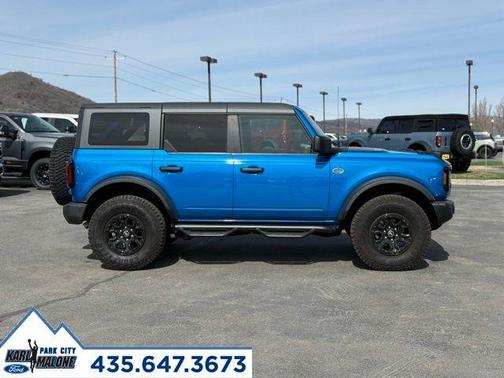 Blue 2023 Ford Bronco Wildtrak
