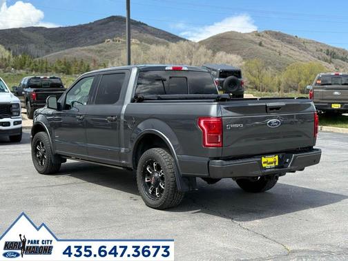 Gray 2016 Ford F-150 Lariat