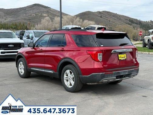 Red Metallic 2020 Ford Explorer XLT