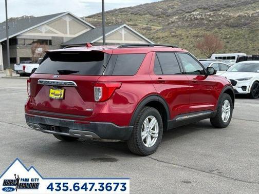 Red Metallic 2020 Ford Explorer XLT