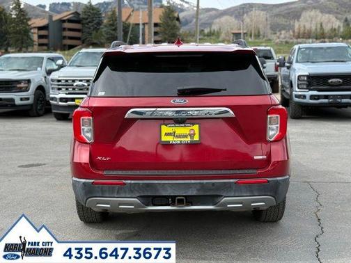 Red Metallic 2020 Ford Explorer XLT