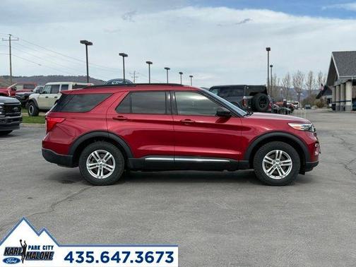 Red Metallic 2020 Ford Explorer XLT