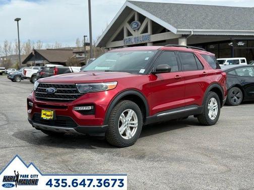 Red Metallic 2020 Ford Explorer XLT