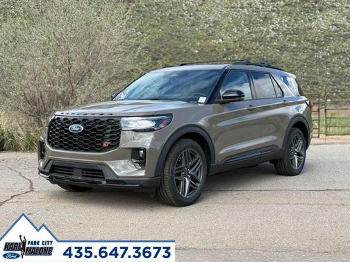 Gray 2026 Ford Explorer ST