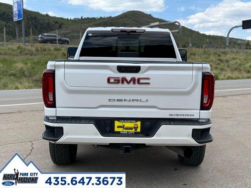 White Frost Tri-Coat 2021 GMC Sierra 2500 Denali