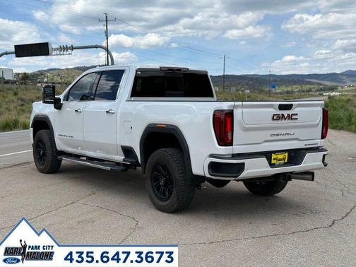 White Frost Tri-Coat 2021 GMC Sierra 2500 Denali