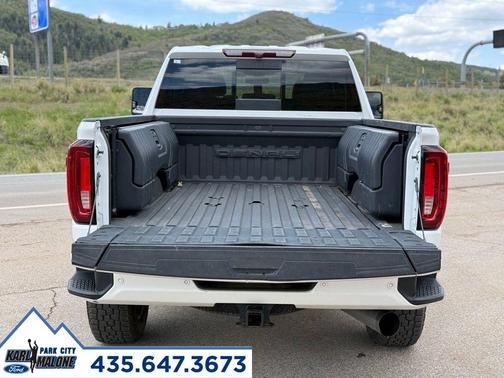 White Frost Tri-Coat 2021 GMC Sierra 2500 Denali