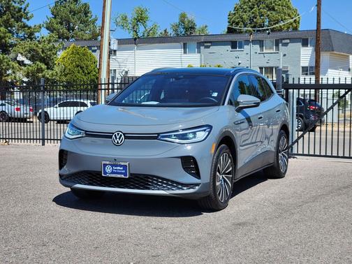 Pure Gray w/ Black Roof 2023 Volkswagen ID.4 Pro S Plus