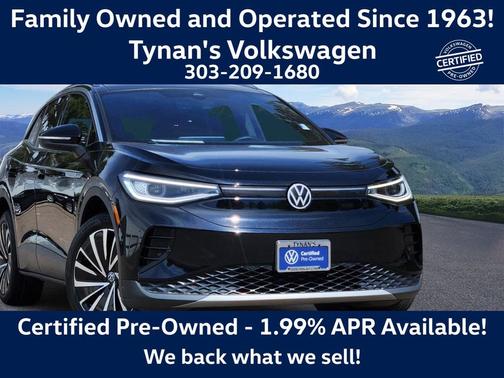 Deep Black Pearl Effect 2023 Volkswagen ID.4 Pro S Plus