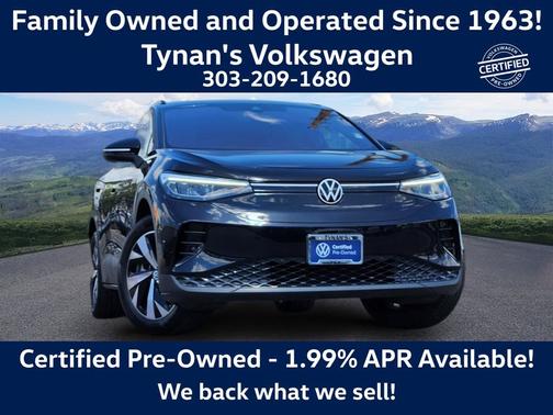 Deep Black Pearl Effect 2023 Volkswagen ID.4 Pro