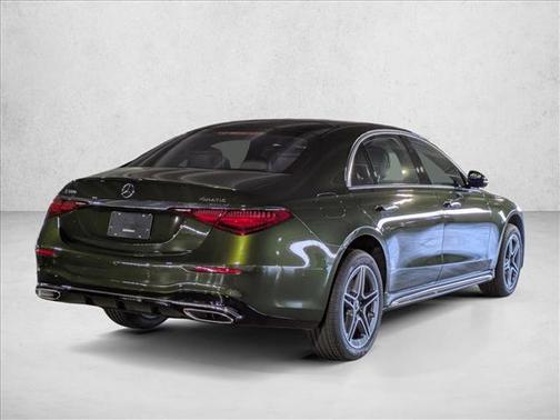 MANUFAKTUR Olive Metallic 2026 Mercedes-Benz S-Class S 580 4MATIC