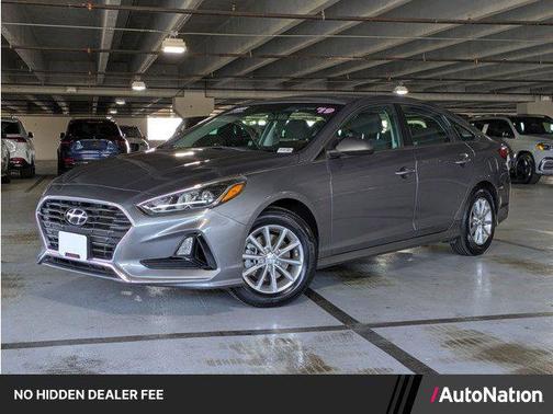 Machine Gray 2019 Hyundai SONATA SE