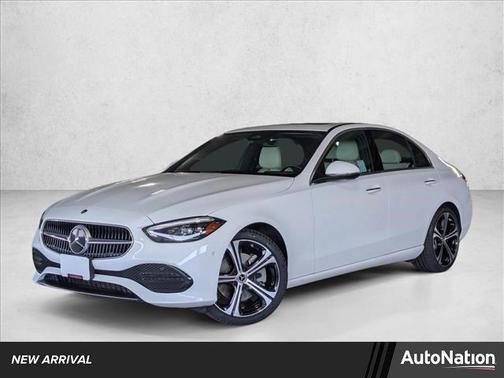 Polar White 2024 Mercedes-Benz C-Class C 300