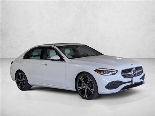 Polar White 2024 Mercedes-Benz C-Class C 300