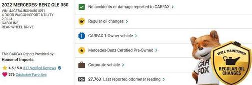 2022 Mercedes-Benz GLE 350 Base