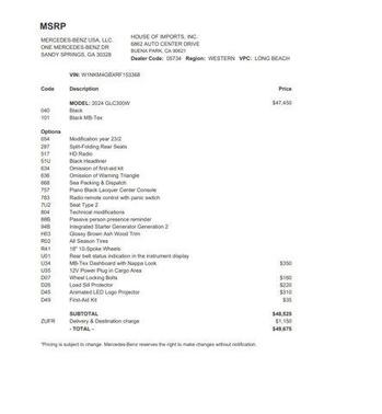 2024 Mercedes-Benz GLC 300 Base