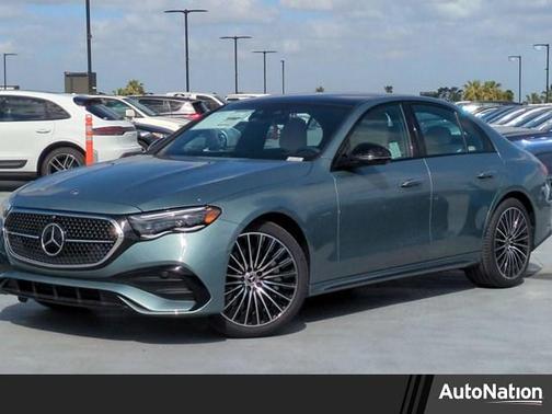 Verde Silver Metallic 2026 Mercedes-Benz E-Class 4MATIC