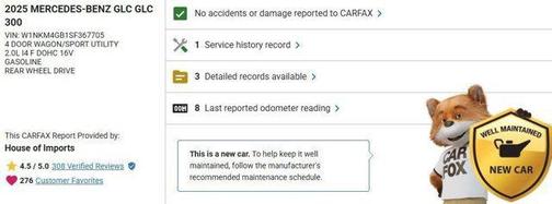 2025 Mercedes-Benz GLC 300 Base