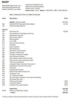 2025 Mercedes-Benz GLC 300 Base