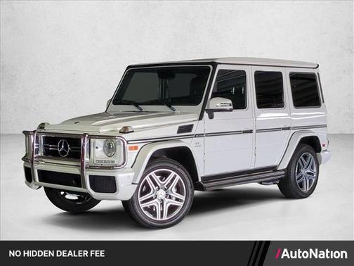Polar White 2016 Mercedes-Benz AMG G 63 4MATIC