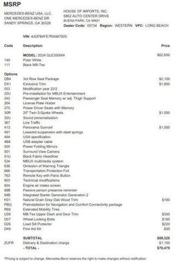 2024 Mercedes-Benz GLE 350 4MATIC