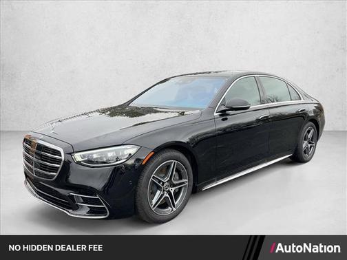 Obsidian Black Metallic 2026 Mercedes-Benz S-Class 4MATIC