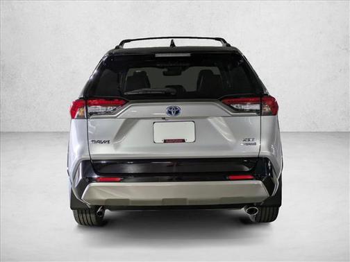 Silver Sky Metallic/Midnight Black Metallic 2023 Toyota RAV4 Hybrid SE