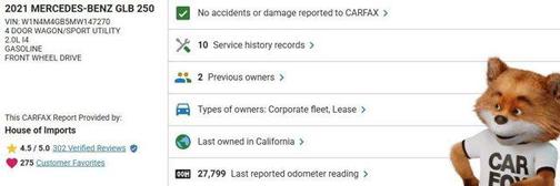 2021 Mercedes-Benz GLB 250 Base