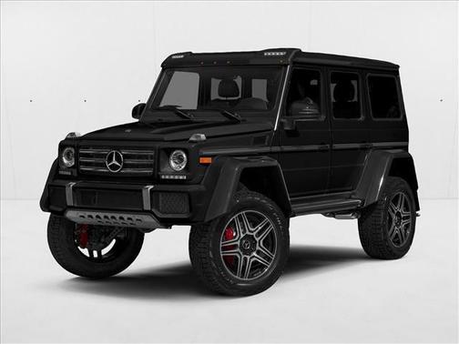 Obsidian Black Metallic 2017 Mercedes-Benz G 550 4x4 Squared Base