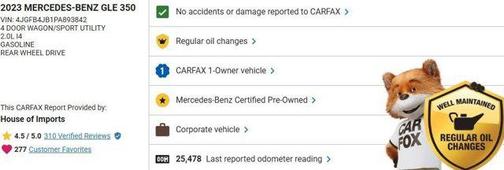 2023 Mercedes-Benz GLE 350 Base