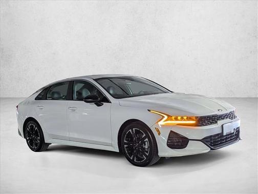 Glacial White Pearl 2021 Kia K5 GT-Line