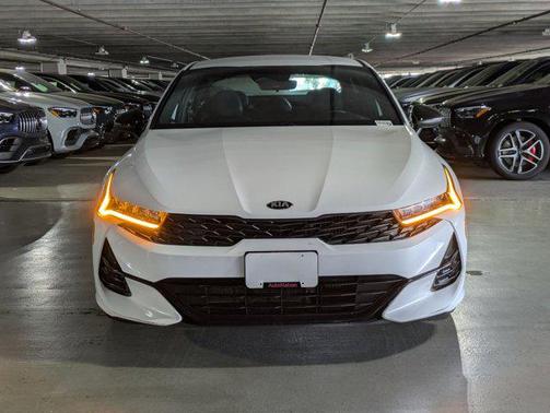 Glacial White Pearl 2021 Kia K5 GT-Line