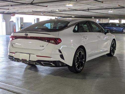 Glacial White Pearl 2021 Kia K5 GT-Line