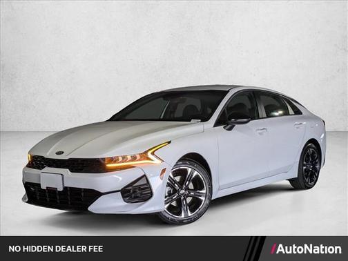 Glacial White Pearl 2021 Kia K5 GT-Line