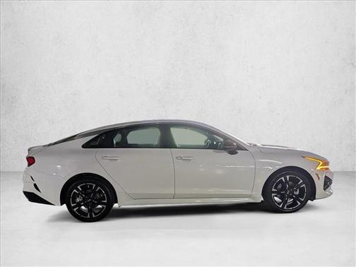 Glacial White Pearl 2021 Kia K5 GT-Line