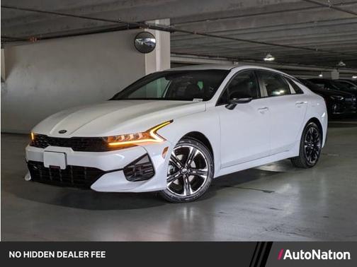 Glacial White Pearl 2021 Kia K5 GT-Line