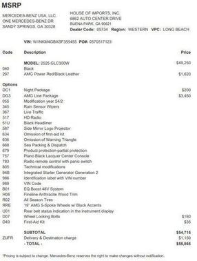 2025 Mercedes-Benz GLC 300 Base