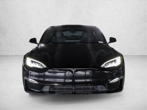 Solid Black 2021 Tesla Model S Plaid