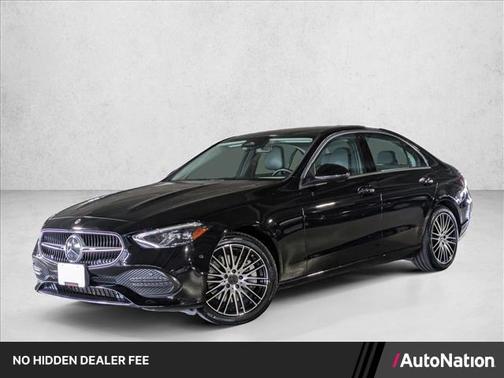 Black 2023 Mercedes-Benz C-Class Sedan