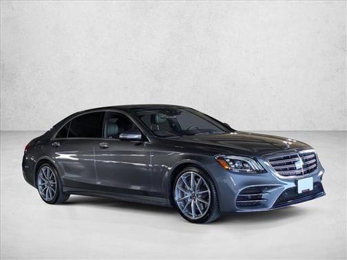 Selenite Grey 2019 Mercedes-Benz S-Class S 580e 4MATIC
