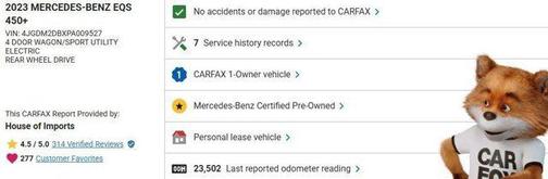 2023 Mercedes-Benz EQS 450 4MATIC